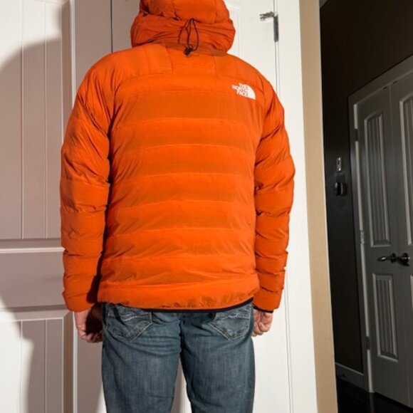 North Face Summit L3 50/50 Down Hoodie - Burnt Ochre (Men’s Medium) - Picture 11 of 12